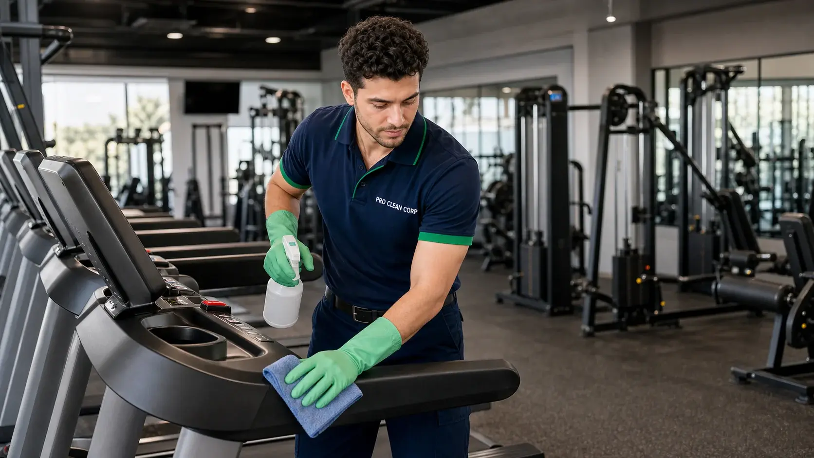 Gym Cleaning commercial cleaning services in Waterloo